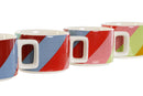 Set 4 taza colorines detalle asa / nadiesinregalo.com