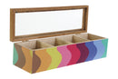 Caja para infusiones de colores ejemplo / nadiesinregalo.com