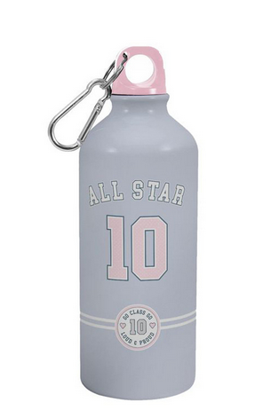 Botella metálica All Star en lila y rosa / Nadie sin regalo
