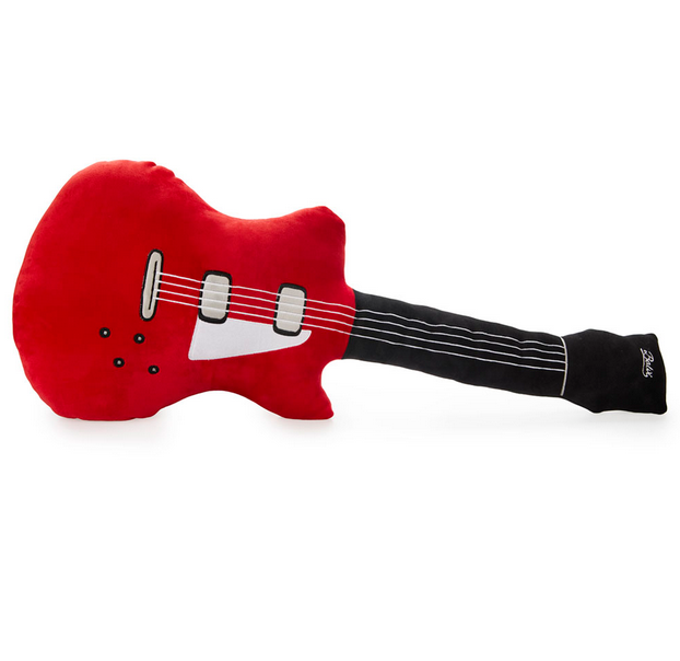 Cojín Guitarra eléctrica en rojo / Nadie sin regalo