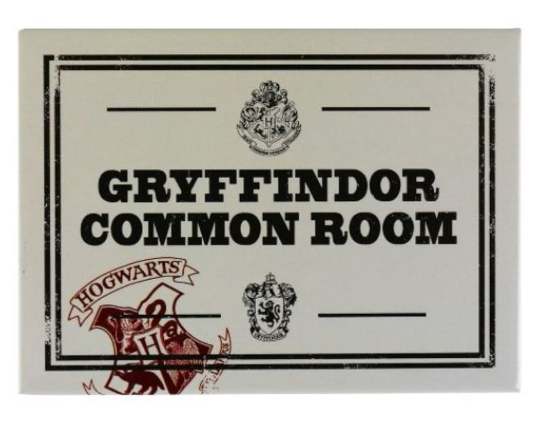 Iman metal Harry Potter Gryffindor Common room / Nadie sin regalo