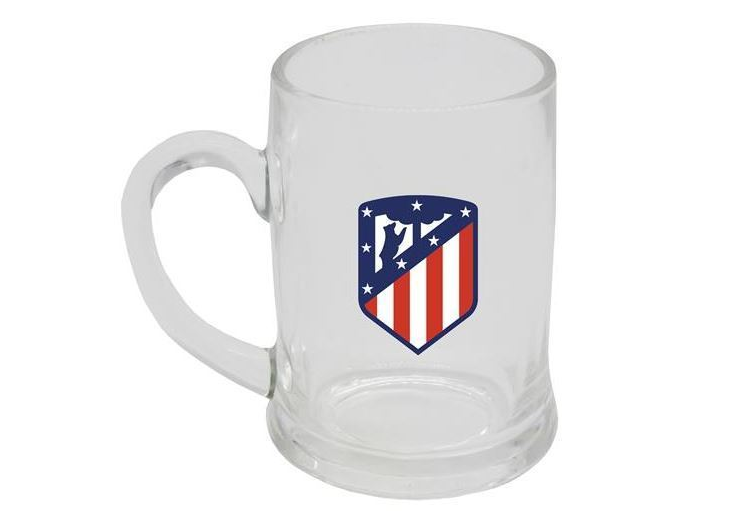 Jarra cristal escudo Atlético Madrid Regalos Fútbol / Nadie Sin
