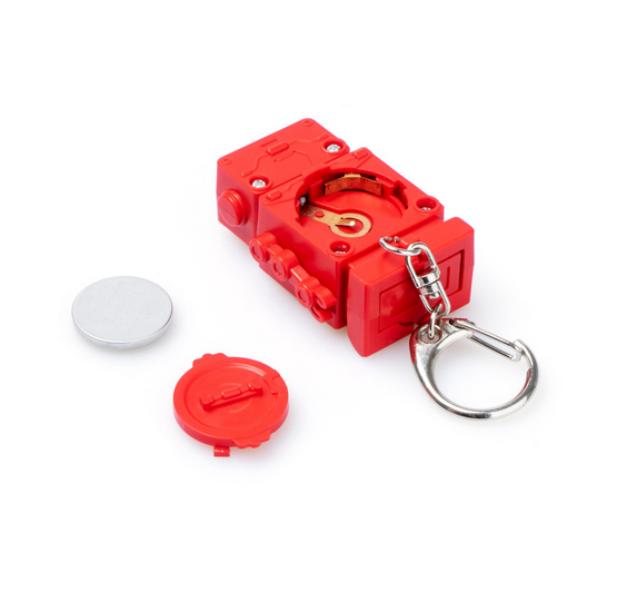 Llavero Robot multifunción con luz en rojo detalle 3 / Nadie sin regalo
