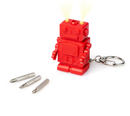 Llavero Robot multifunción con luz en rojo detalle 5 / Nadie sin regalo