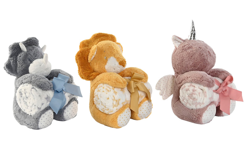 Peluche y manta de animales / Nadie sin regalo.com