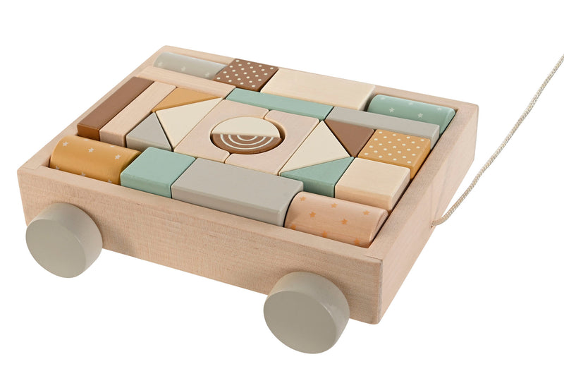 Juguete de madera arrastable detalle / nadiesinregalo.com