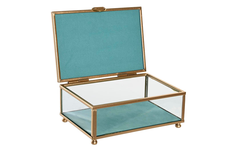 Joyero de cristal abierto / nadiesinregalo.com