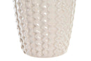 Jarrón de porcelana detalle relieve / nadiesinregalo.com