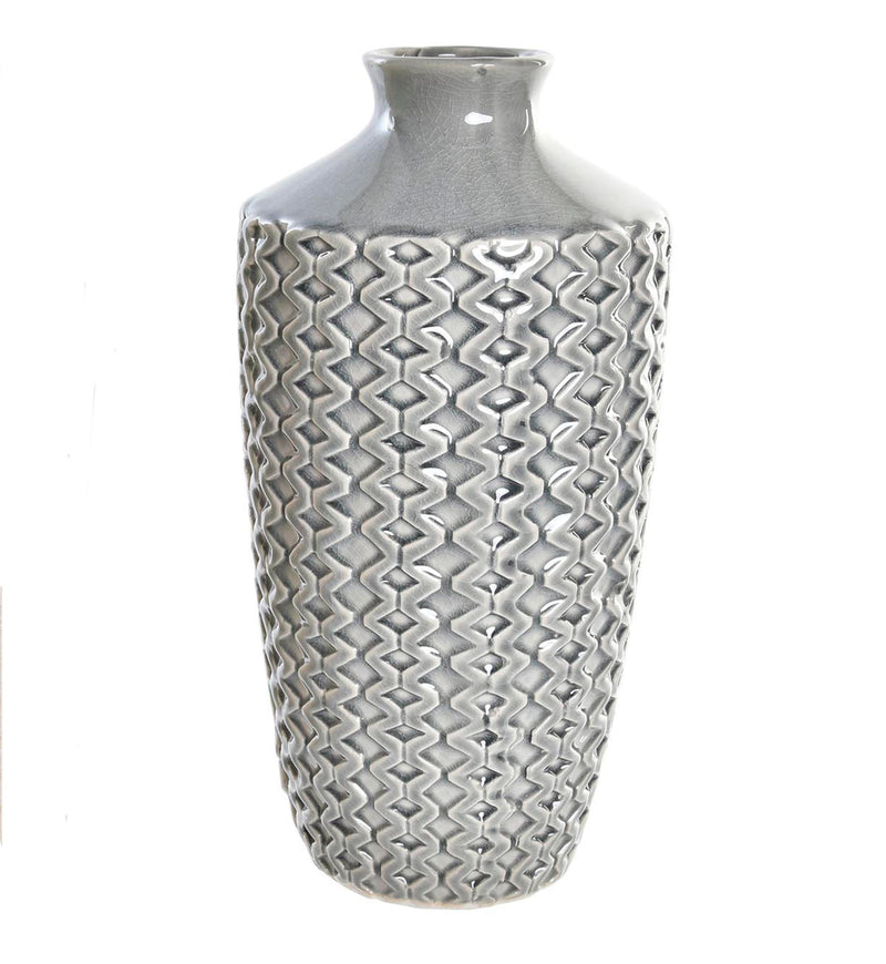 Jarrón de porcelana gris / nadiesinregalo.com