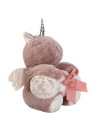Peluche y manta de animales rosa / Nadie sin regalo.com
