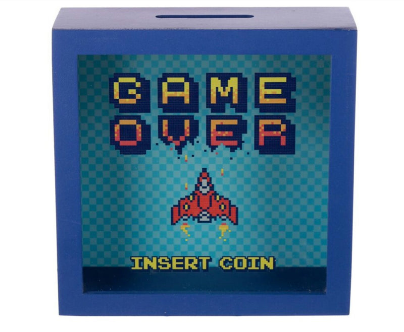 Hucha Game Over "Insert Coin" / Nadie sin regalo