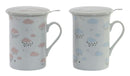 Taza para infusiones con nubes / Nadie Sin Regalo
