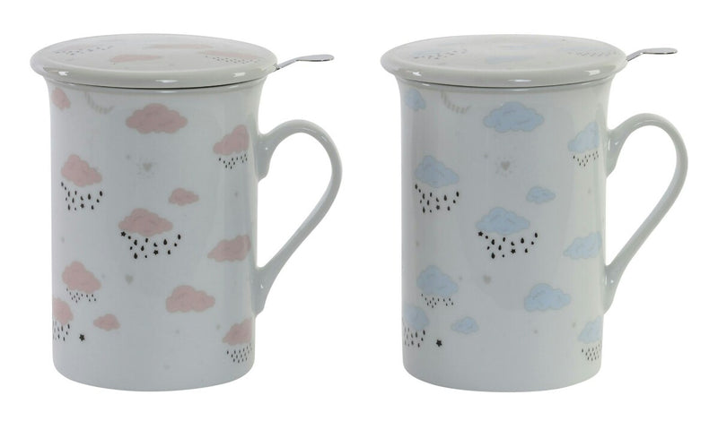 Taza para infusiones con nubes / Nadie Sin Regalo