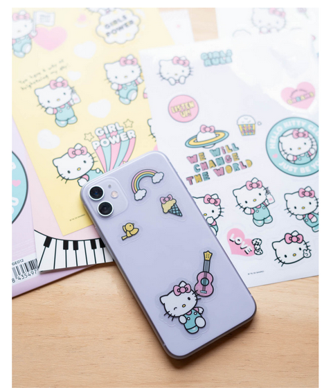 Gadget decals Hello Kitty para móvil / Nadie sin regalo