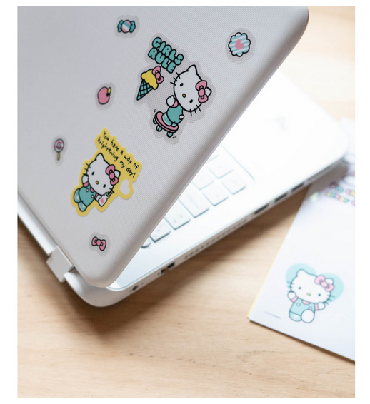 Gadget decals Hello Kitty para ordenador / Nadie sin regalo