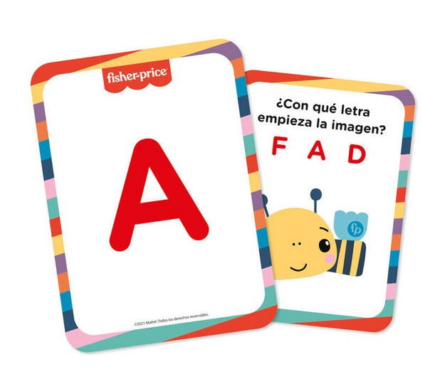 Cartas de Aprendizaje Abecedario y ejercicios practicos detalle / Nadie sin regalo