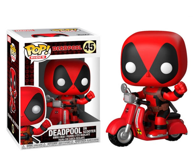 Figura POP Marvel Deadpool & Scooter / Nadie sin regalo