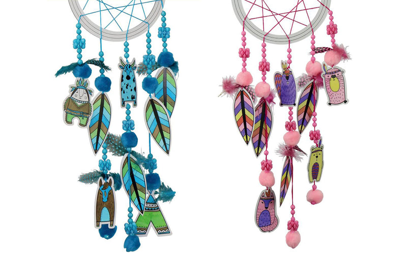 Kit para hacer atrapasueños detalle plumas / Nadie sin regalo