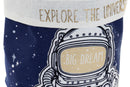 Cesta de almacenaje de Astronauta en azul detalle astronauta / Nadie sin regalo