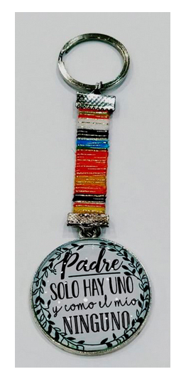 Llavero "Padre solo hay uno" / Nadie sin regalo