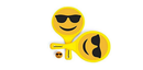 Palas de playa Emoji / Nadie sin regalo