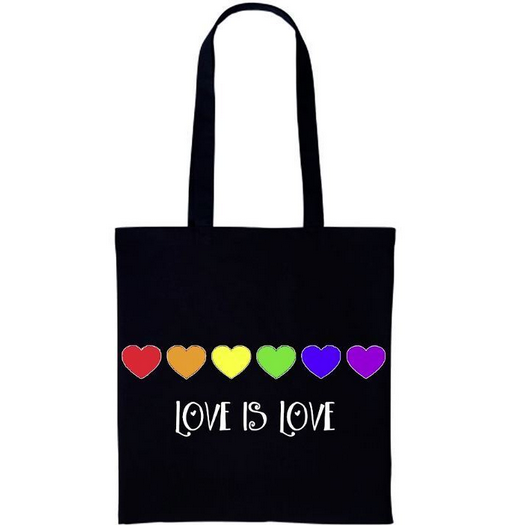Bolso shopping Love is love / Nadie sin regalo