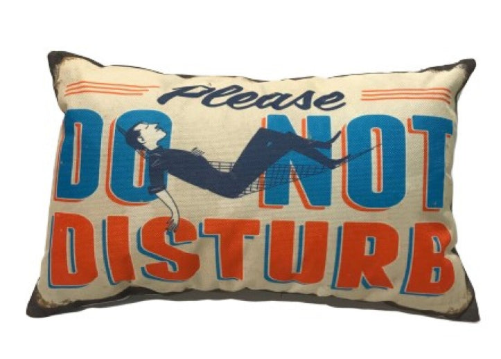 almohada please do not disturb / Nadie sin regalo