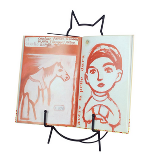 Apoya libros con forma de gato ejemplo / Nadie sin regalo