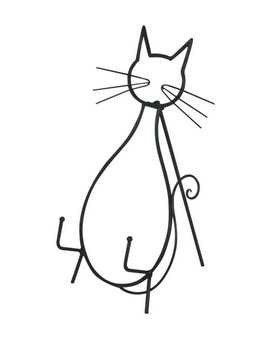 Apoya libros con forma de gato / Nadie sin regalo
