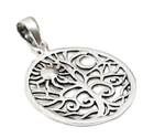 Colgante de plata árbol de la vida sol y luna 2 / Nadie sin regalo