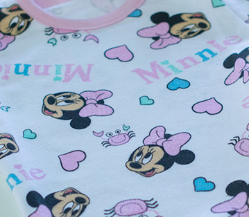 Body para bebe Minnie Disney detalle / Nadie sin regalo