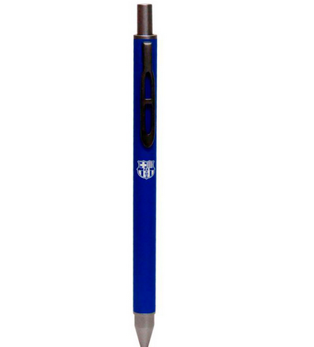 Boligrafo F.C Barcelona metálico / Nadie sin regalo
