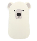 Bolsa de agua caliente oso polar blanco de frente / Nadie sin regalo