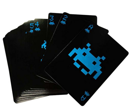 Cartas de Space Invaders baraja / Nadie sin regalo