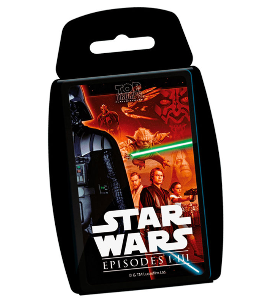 Juego cartas Star Wars classic Top TrumpsJuego cartas Star Wars classic Top Trumps / Nadie sin regalo