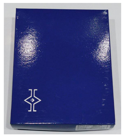 Cartera de caballero de piel en marrón caja / Nadie sin regalo
