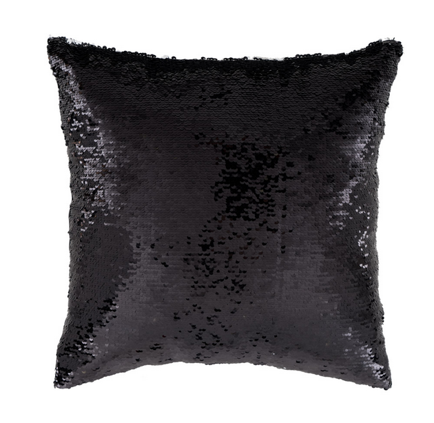 Cojín negro / rosa magic negro / Nadie sin regalo