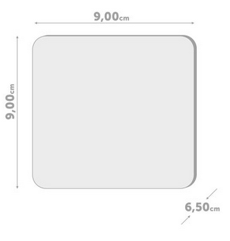 Medidas colgador de pared con foto / Nadie sin regalo