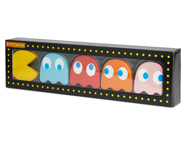 Colgador pared Pac-Man en caja / Nadie sin regalo