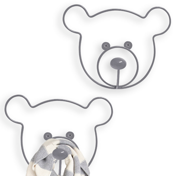 Colgador pared The Bear x2 ejemplo / Nadie sin regalo