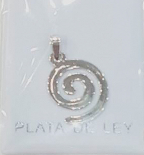 Colgante de plata - espiral / Nadie sin regalo