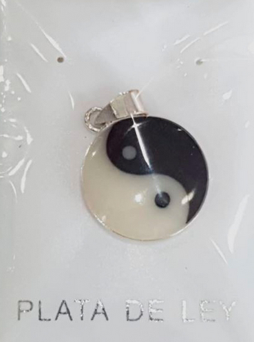 Colgante de plata Yin Yan / Nadie sin regalo