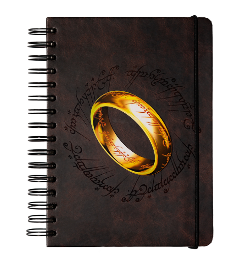 Cuaderno A5 de El señor de los anillos tapa / Nadie sin regalo