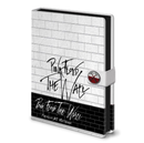 Cuaderno premium Pink Floyd The wall / Nadie sin regalo
