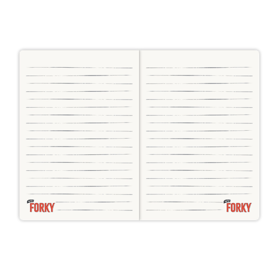 Cuaderno Toy Story Forky de Disney detalle hojas / Nadie sin regalo
