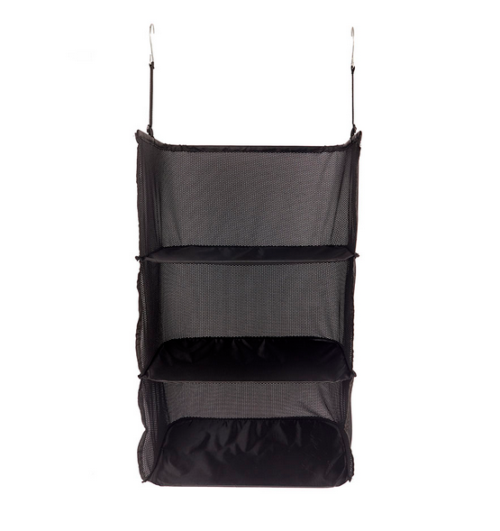Estantería plegable de viaje en negro 2