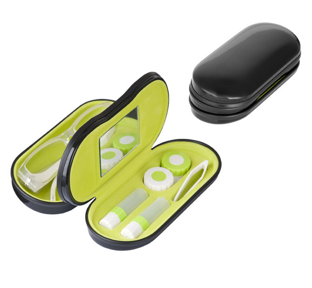 Estuche para gafas y lentillas en negro / Nadie sin regalo