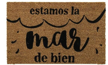 Felpudo Estamos la mar de bien / Nadie sin regalo