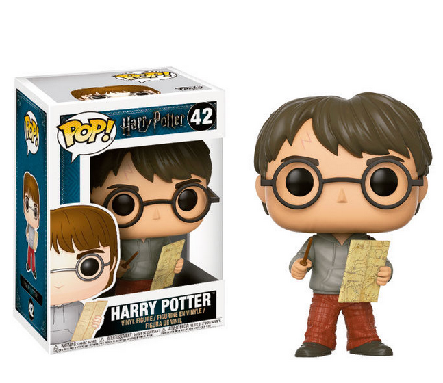 Figura POP Harry Potter Harry with Marauders Map / Nadie sin regalo