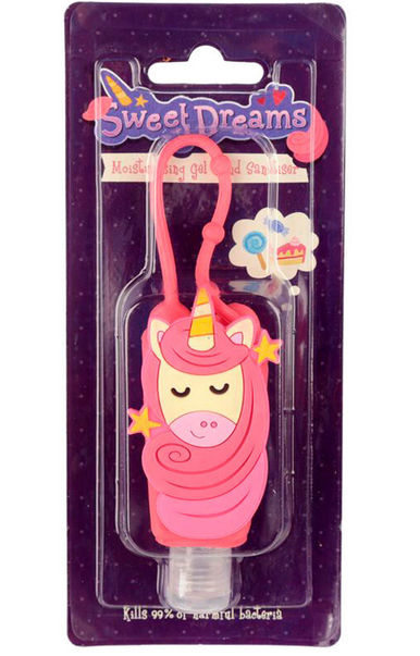 Envase Gel hidroalcoholico rellenable Unicornio en caja / Nadie sin regalo